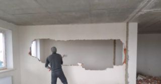 Демонтаж стен Климовск, цена от 2936 руб.
