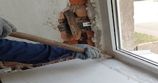 Демонтаж окон в Климовске: цена от 1545 руб. - Сварной-Клс