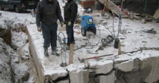 Демонтаж старого фундамента Климовск, цена от 2936 руб.
